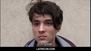 Unprofessional Emaciated Latin Twink Boy Jael Sex With Stranger Azul For Cash POV