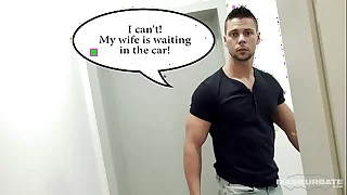Straight Euro Daddy Masturbates 4 U Space fully Wife Waits Downstairs